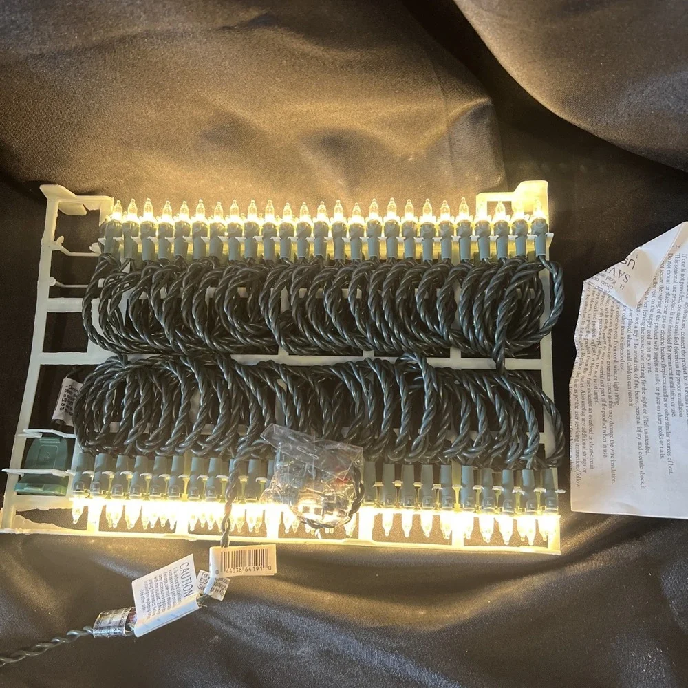 Vintage Westinghouse 100 Super Bright Add-a-Set Clear 46Ft Indoor Outdoor Lights